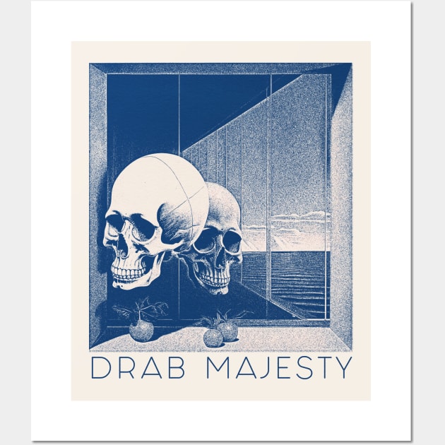Drab Majesty ::: Original Aesthetic Fan Design Wall Art by unknown_pleasures